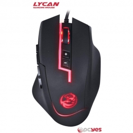 MOUSE OPTICO 8200DPI GAMER LYCAN