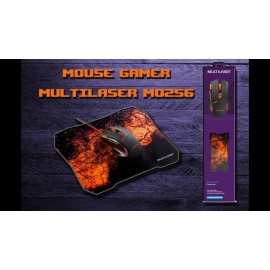 MOUSE + MOUSE PAD GAMER MO256